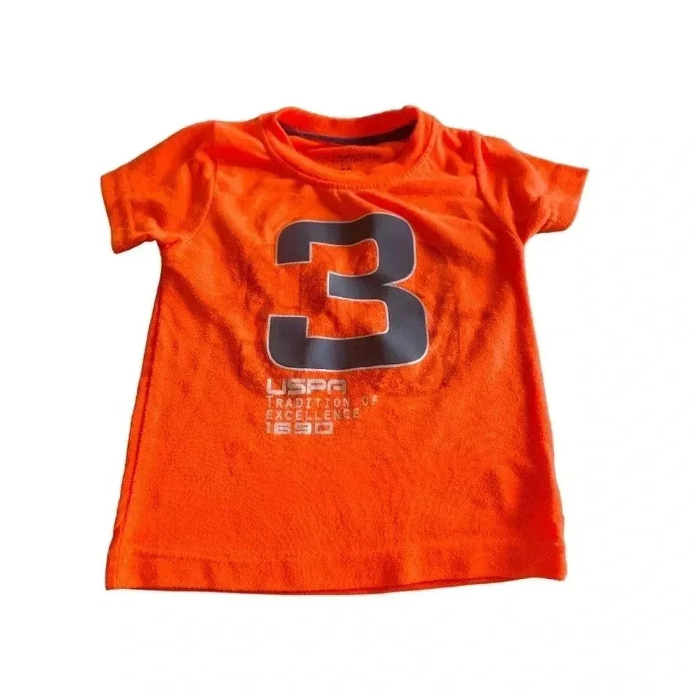 [5 for $25] US polo association, T-shirt, size 18 months,  EUC